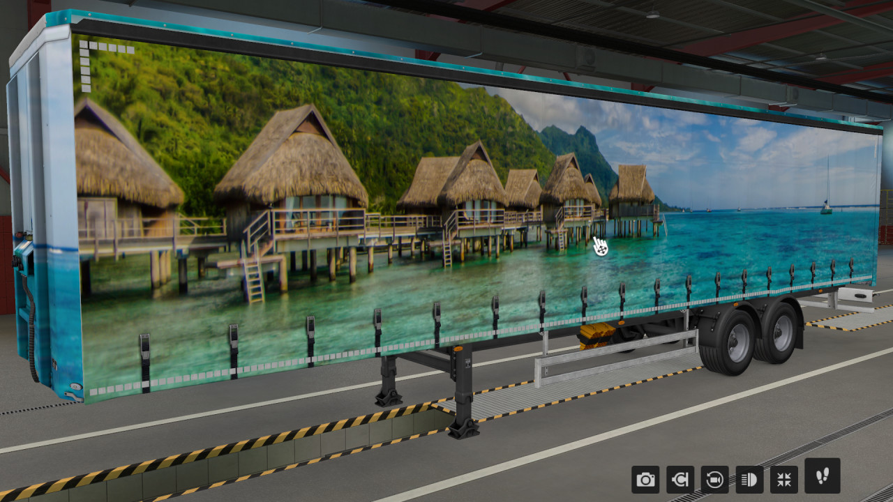 Tahiti Trailer Skin